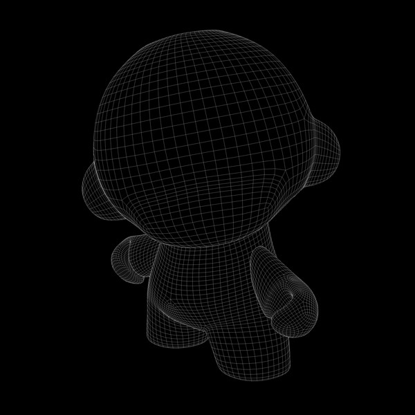 vinyl toy munny 3d model - Munny by Tomas Sinkunas